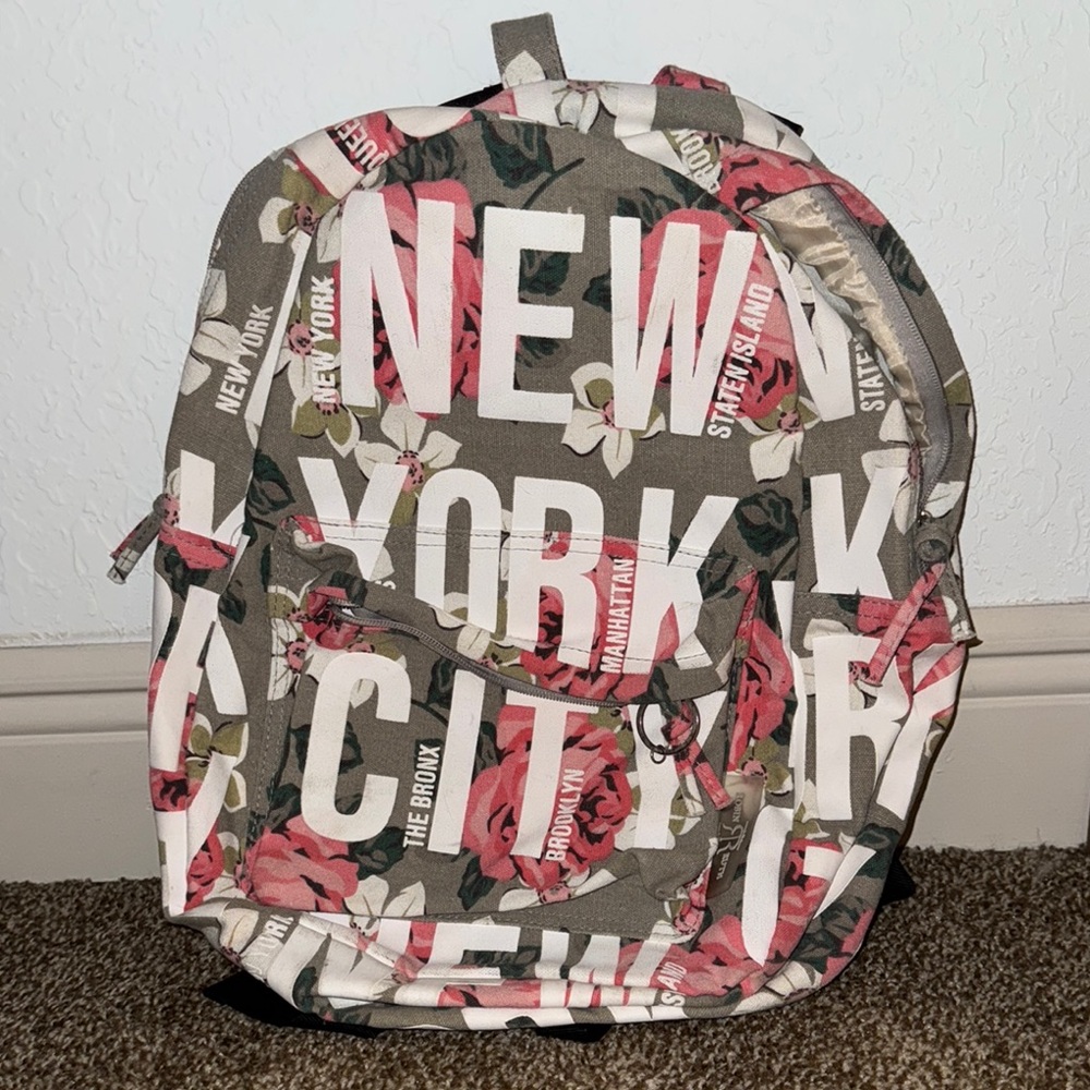 Robin Ruth Floral New York City Backpack